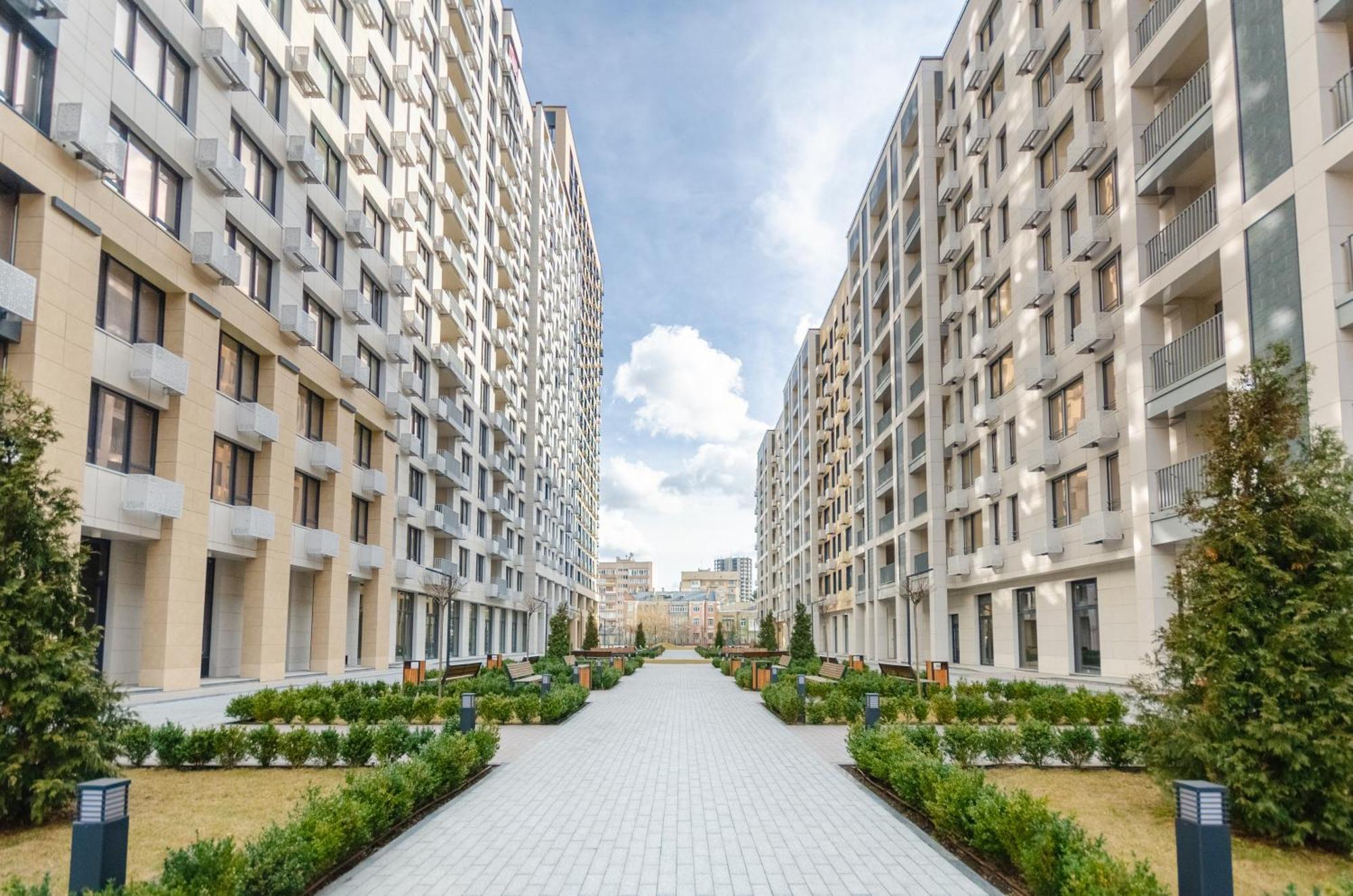 Petrovdom Apartments 04-166 In Rc "Yaroslaviv Grad" Bulvarno-Kudriavska 17 Kiew Exterior foto